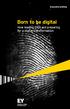 Executive briefing. Born to be digital. How leading CIOs are preparing for a digital transformation. Born to be digital