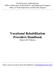 Vocational Rehabilitation Providers Handbook (March 2017 Edition)