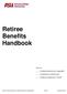 Retiree Benefits Handbook
