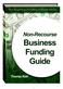 Non-recourse business funding with no personal guarantee required