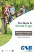 Your Guide to the bank of you.