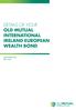 DETAILS OF YOUR OLD MUTUAL INTERNATIONAL IRELAND EUROPEAN WEALTH BOND TERMS APPLICABLE (REF EWB)