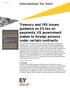 Treasury and IRS issues guidance on 2% tax on payments US government makes to foreign persons under certain contracts