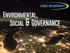 Environmental, Social & Governance
