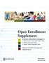 Open Enrollment Supplement