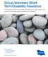 Group Voluntary Short Term Disability Insurance