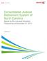 Consolidated Judicial Retirement System of North Carolina Report on the Actuarial Valuation Prepared as of December 31, 2013