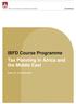 IBFD Course Programme Tax Planning in Africa and the Middle East
