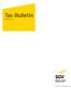 Tax Bulletin. April Tax Bulletin