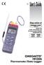 User s Guide OMEGAETTE HH306. Thermometer/Data Logger. Shop online at. omega.com   For latest product manuals: omegamanual.