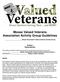 Moose Valued Veterans Association Activity Group Guidelines
