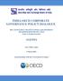 INDIA-OECD CORPORATE GOVERNANCE POLICY DIALOGUE