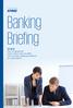 Banking Briefing. Q New QI agreement Watch: Brexit with the ABBL T2S securities settlement platform EU Audit Reform. October kpmg.