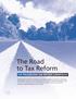 The Road to Tax Reform
