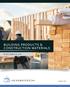BUILDING PRODUCTS & CONSTRUCTION MATERIALS. Market Update Q4 2016