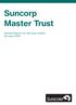 Suncorp Master Trust. Annual Report for the year ended 30 June 2012