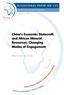 Global Powers and Africa Programme. China s Economic Statecraft and African Mineral Resources: Changing Modes of Engagement