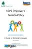 LGPS Employer s Pension Policy