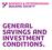 General Savings and Investment Conditions.