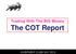 Trading With The BIG Money. The COT Report