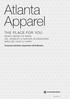 Atlanta Apparel THE PLACE FOR YOU READY! READY-TO-WEAR JFA: JEWELRY & FASHION ACCESSORIES IMPULSE! CASH & CARRY