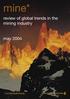 mine* review of global trends in the mining industry may 2004 pwc *connectedthinking