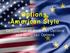 Options, American Style. Comparison of American Options and European Options