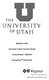 BOOKLET FOR: University of Utah Voluntary Dental. Group Number: