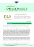 POLICYBRIEF EUROPEAN. - EUROPEANPOLICYBRIEF - P a g e 1 ACCESS TO FINANCE AND INNOVATION INTRODUCTION. April 26, 2017