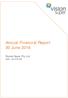 Annual Financial Report 30 June Pooled Super Pty Ltd ACN:
