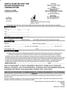 HOSPITAL INCOME AND SHORT TERM RECOVERY INSURANCE PLAN CONFIRMATION FORM