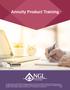 Annuity Product Training