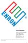 The fall of Enron. Each part of the paper has been written in collaboration and therefore do not belong more or less to any of the authors.