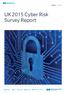 UK 2015 Cyber Risk Survey Report