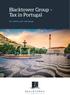 Blacktower Group Tax in Portugal. Our advice, your advantage