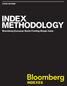 INDEX METHODOLOGY Bloomberg European Banks Funding Margin Index