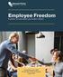 Nevada Policy. Research Institute. Employee Freedom. A primer on state-based, pro-worker reforms