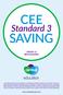 CEE. Standard 3 SAVING GRADE 12 BENCHMARKS