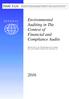 Environmental Auditing in The Context of Financial and Compliance Audits