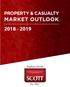 PROPERTY & CASUALTY MARKET OUTLOOK