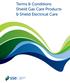 Terms & Conditions Shield Gas Care Products & Shield Electrical Care