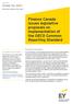 Finance Canada issues legislative proposals on implementation of the OECD Common Reporting Standard