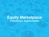 Equity Marketplace A Blockchain Implementation