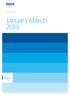 Quarterly report. January-March 2013