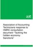 Association of Accounting Technicians response to HMRC consultation document Tackling the hidden economy: Sanctions