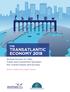 TRANSATLANTIC ECONOMY 2018 THE. Annual Survey of Jobs, Trade and Investment between the United States and Europe