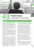 49: A basic need Housing policy and mental health BRIEFING. Ian Bradshaw. Summary
