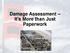 Damage Assessment It s More than Just Paperwork