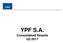 YPF S.A. Consolidated Results Q2 2017