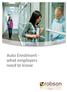 Auto Enrolment - what employers need to know